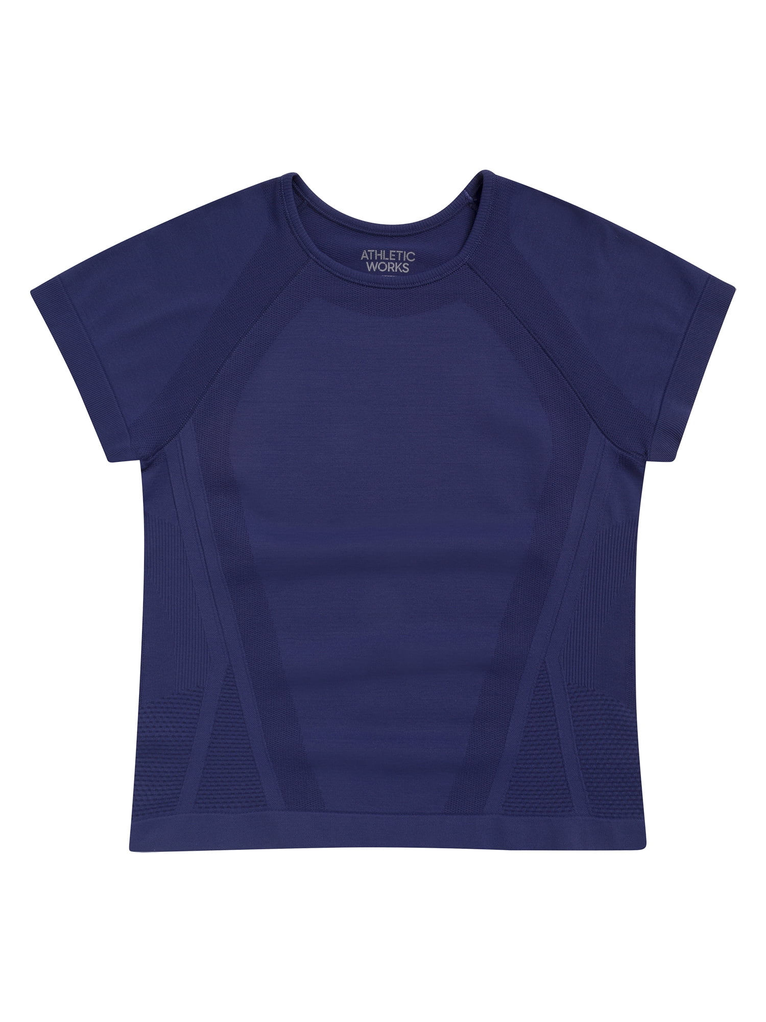 Athletic Works Girl's Active Seamless Tee, Sizes 4-18