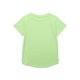 thumbnail image 1 of Athletic Works Girl's Active Short Sleeve T-Shirt, Sizes 4-18 & Plus, 1 of 4