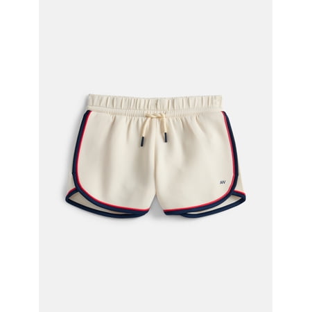 Athletic Works Girls Active Tech Pique Shorts, Sizes 4-18
