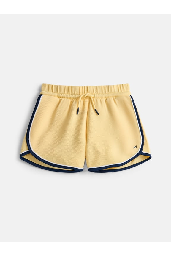 Girls Active Tech Pique Shorts, Sizes 4-18