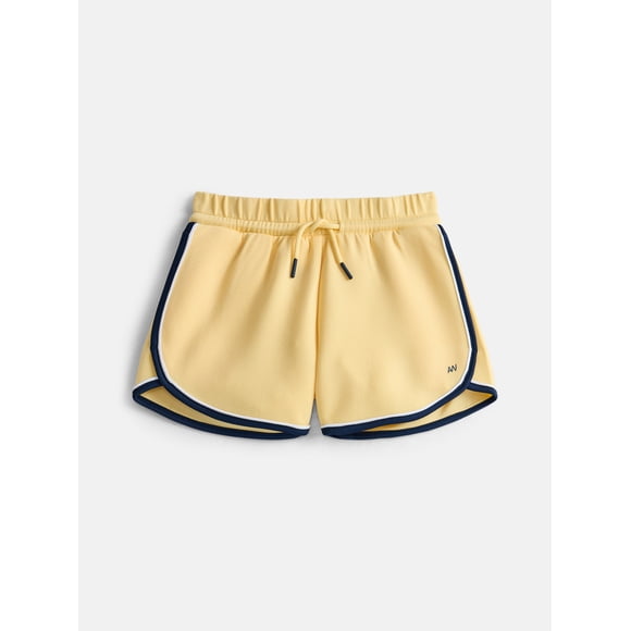 Athletic Works Girls Active Tech Pique Shorts, Sizes 4-18