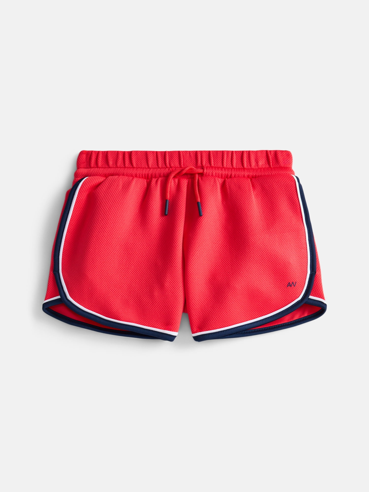 Athletic Works Girls Active Tech Pique Shorts, Sizes 4-18