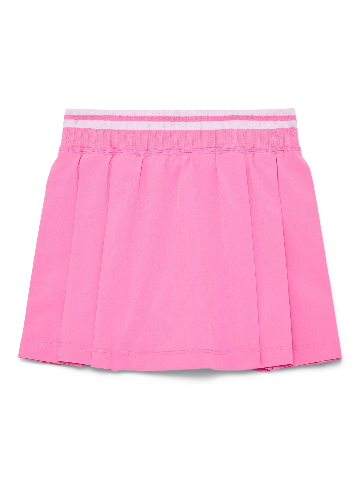 Athletic Works Girls Active Tennis Skort with Built-In Shorts, Sizes 4-18