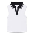 thumbnail image 1 of Athletic Works Girls Active Tennis Polo, Moisture Wicking, Sizes 4-18, 1 of 3
