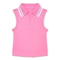thumbnail image 1 of Athletic Works Girls Active Tennis Polo, Moisture Wicking, Sizes 4-18, 1 of 3