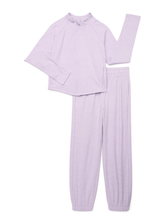 Girls ButterCore Jacket and Joggers Set, 2-Piece, Sizes 4-18