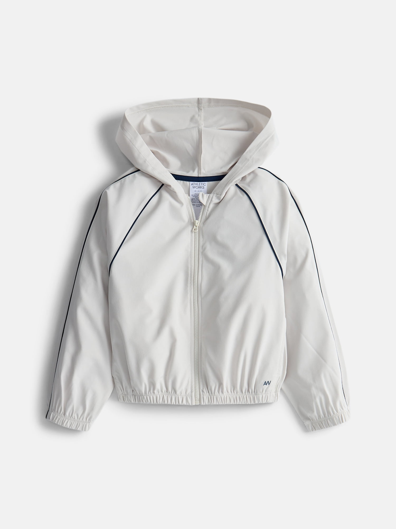 Athletic Works Girls Feather Stretch Jacket, Size 4-18