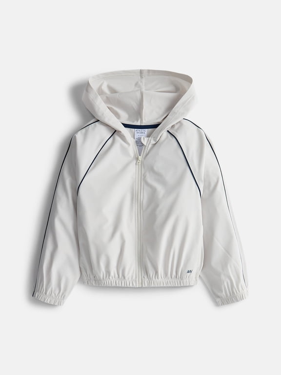 Girls Feather Stretch Jacket, Size 4-18