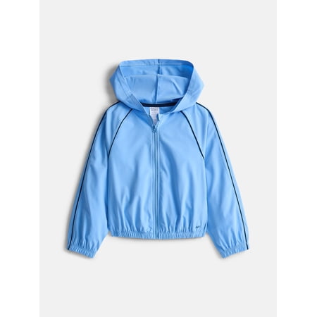Athletic Works Girls Feather Stretch Jacket, Size 4-18