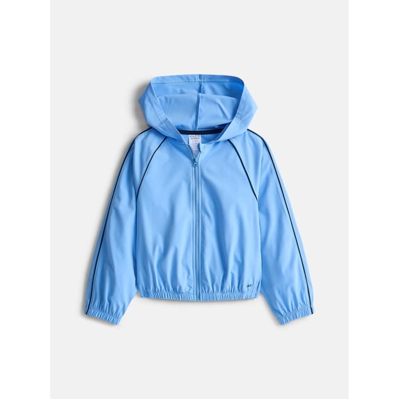Athletic Works Girls Feather Stretch Jacket, Size 4-18