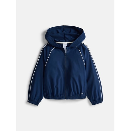 Athletic Works Girls Feather Stretch Jacket, Size 4-18