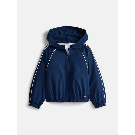 Athletic Works Girls Feather Stretch Jacket, Size 4-18