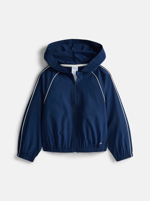Girls Feather Stretch Jacket, Size 4-18