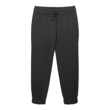 Athletic Works Little and Big Girls Fleece Jogger Sweatpants, Sizes 4-18 & Plus
