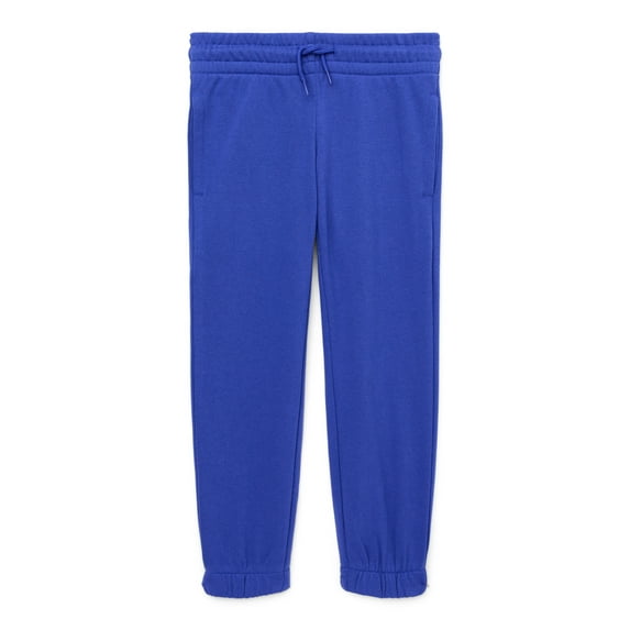 Athletic Works Little and Big Girls Fleece Jogger Sweatpants, Sizes 4-18 & Plus