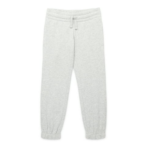 Little and Big Girls Fleece Jogger Sweatpants, Sizes 4-18 & Plus