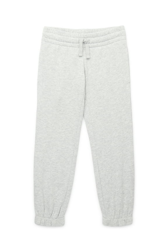 Little and Big Girls Fleece Jogger Sweatpants, Sizes 4-18 & Plus