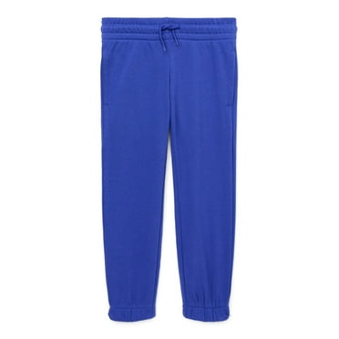 Athletic Works Little and Big Girls Fleece Jogger Sweatpants, Sizes 4-18 & Plus