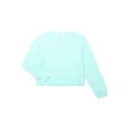 thumbnail image 1 of Athletic Works Little and Big Girls Fleece Sweatshirt, Sizes 4-18 & Plus, 1 of 3