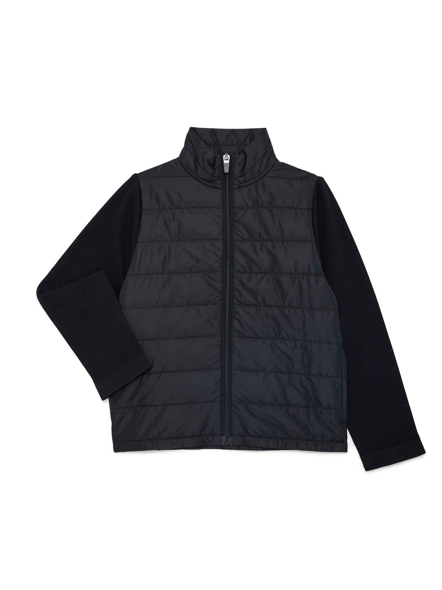 Athletic Works Girl's Hybrid Quilted Jacket, Sizes 4-18