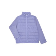 Athletic Works Girl's Hybrid Quilted Jacket, Sizes 4-18