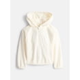 thumbnail image 1 of Athletic Works Girl's Polar Fleece Full-Zip Jacket, Sizes 4-18, 1 of 3