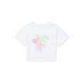 thumbnail image 1 of Athletic Works Girls Graphic Tee with Short Sleeves, Sizes 4-18 & Plus, 1 of 3