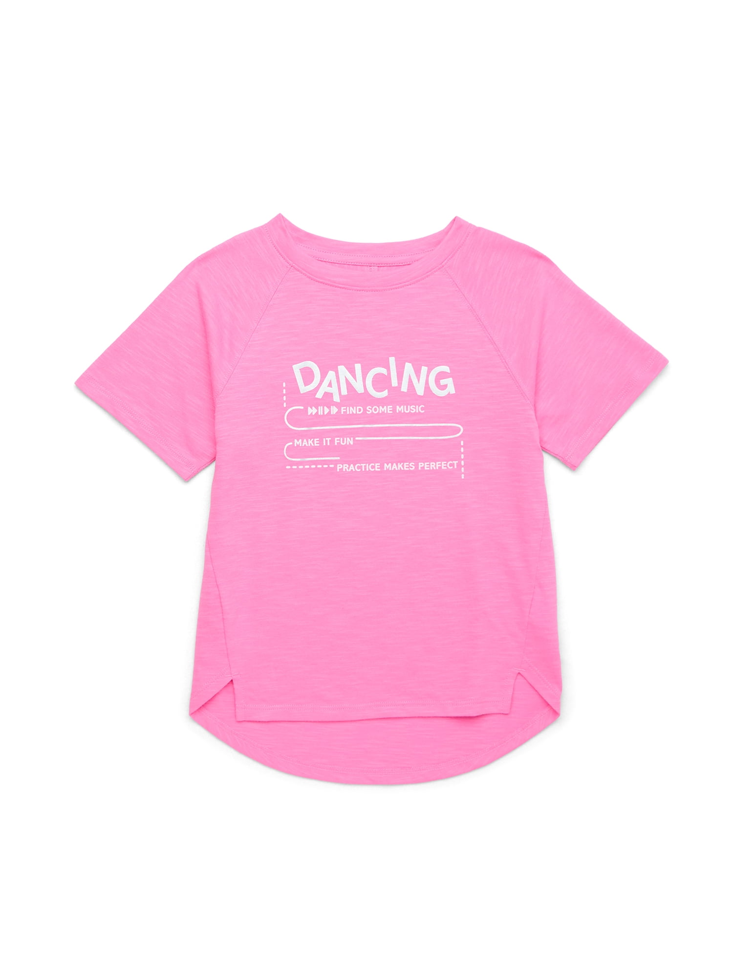 Girl's Short Sleeve Graphic T-Shirt, Sizes 4-18 & Plus