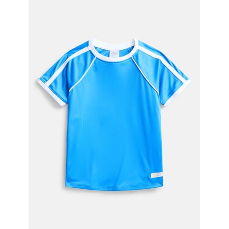 Athletic Works Girls Active Soccer Tee with Short Sleeves, Sizes 4-18