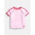thumbnail image 1 of Athletic Works Girls Active Soccer Tee with Short Sleeves, Sizes 4-18, 1 of 3