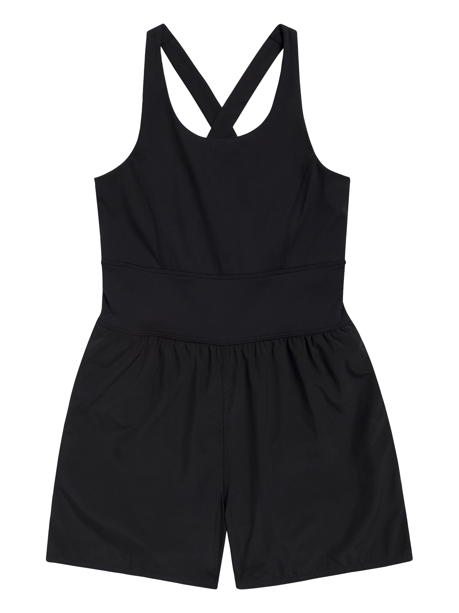 Athletic Works Girl's Strappy Romper, Sizes 4-18