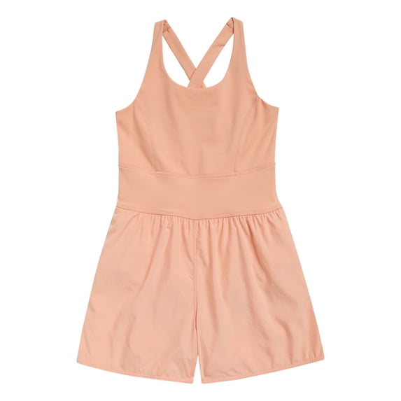 Athletic Works Girl's Strappy Romper, Sizes 4-18