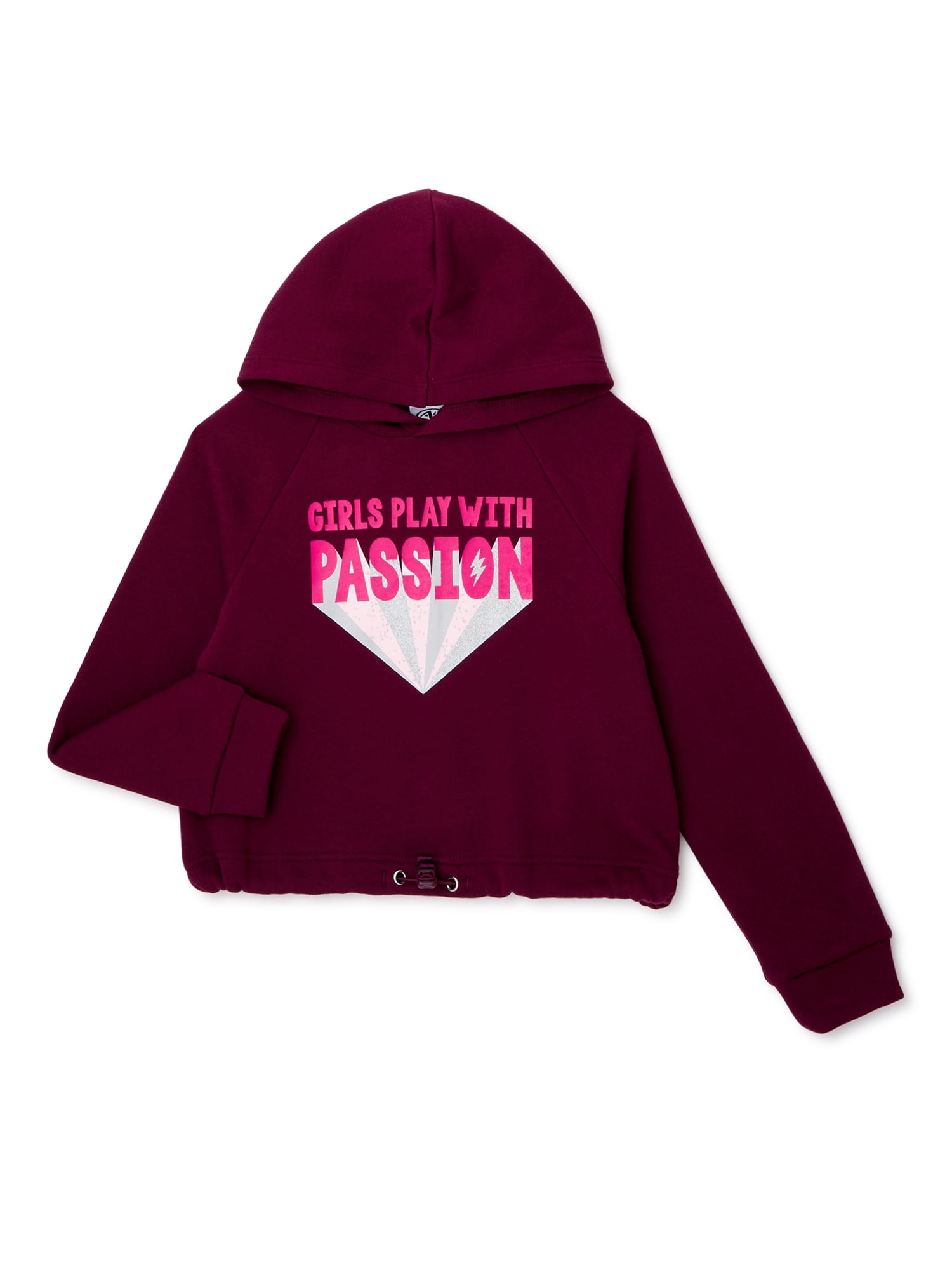 Athletic Works Girls 4-18 Graphic Passion Hoodie