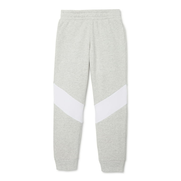 Athletic Works Girls 4 18 Plus Colorblock Fleece Jogger