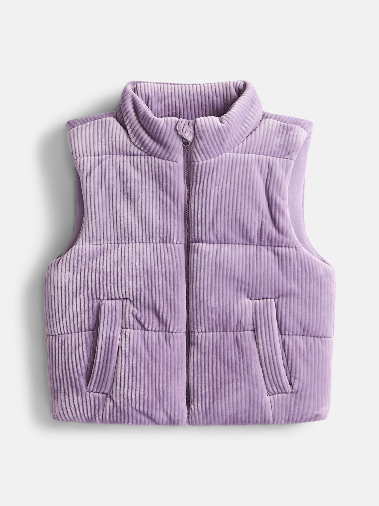 Athletic Works Girls Active Corded Puffer Vest, Sizes 4-18