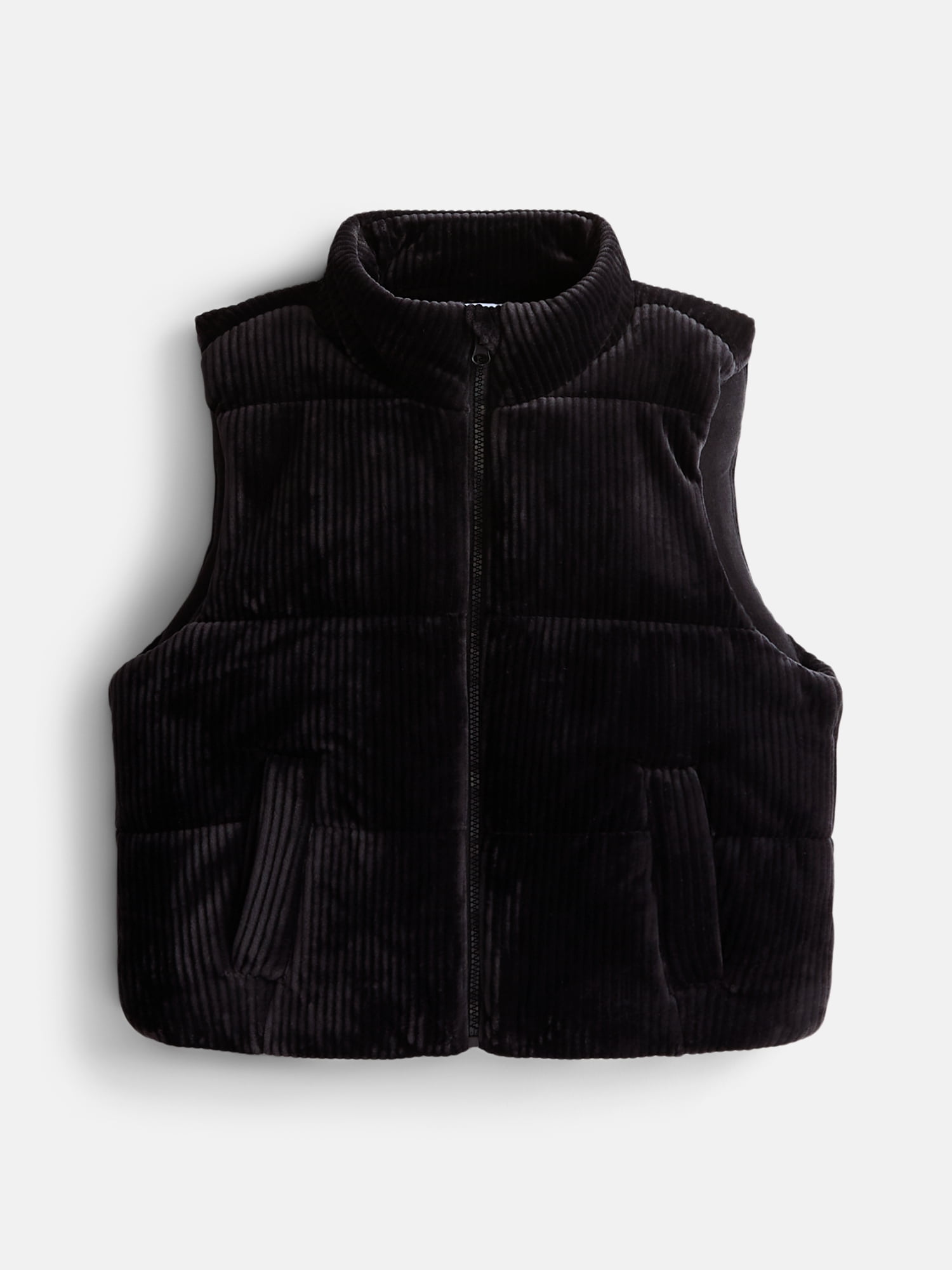 Athletic Works Girls Active Corded Puffer Vest, Sizes 4-18