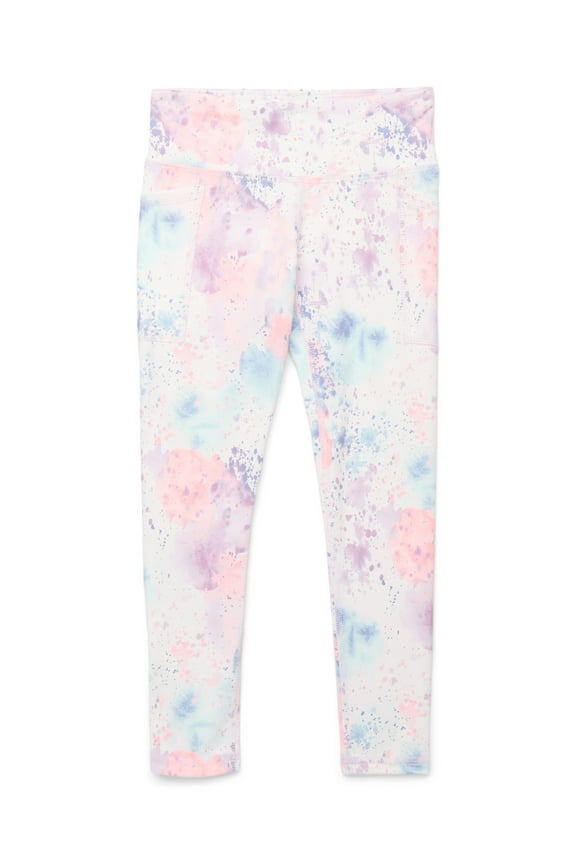 Girls Active Leggings with UPF 30, Sizes 4-18 & Plus