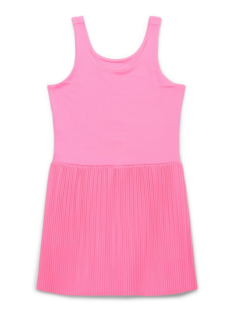 girls athletic dress with shorts Lavender Lycra Tennis Dress (Shorts Included) Size 8