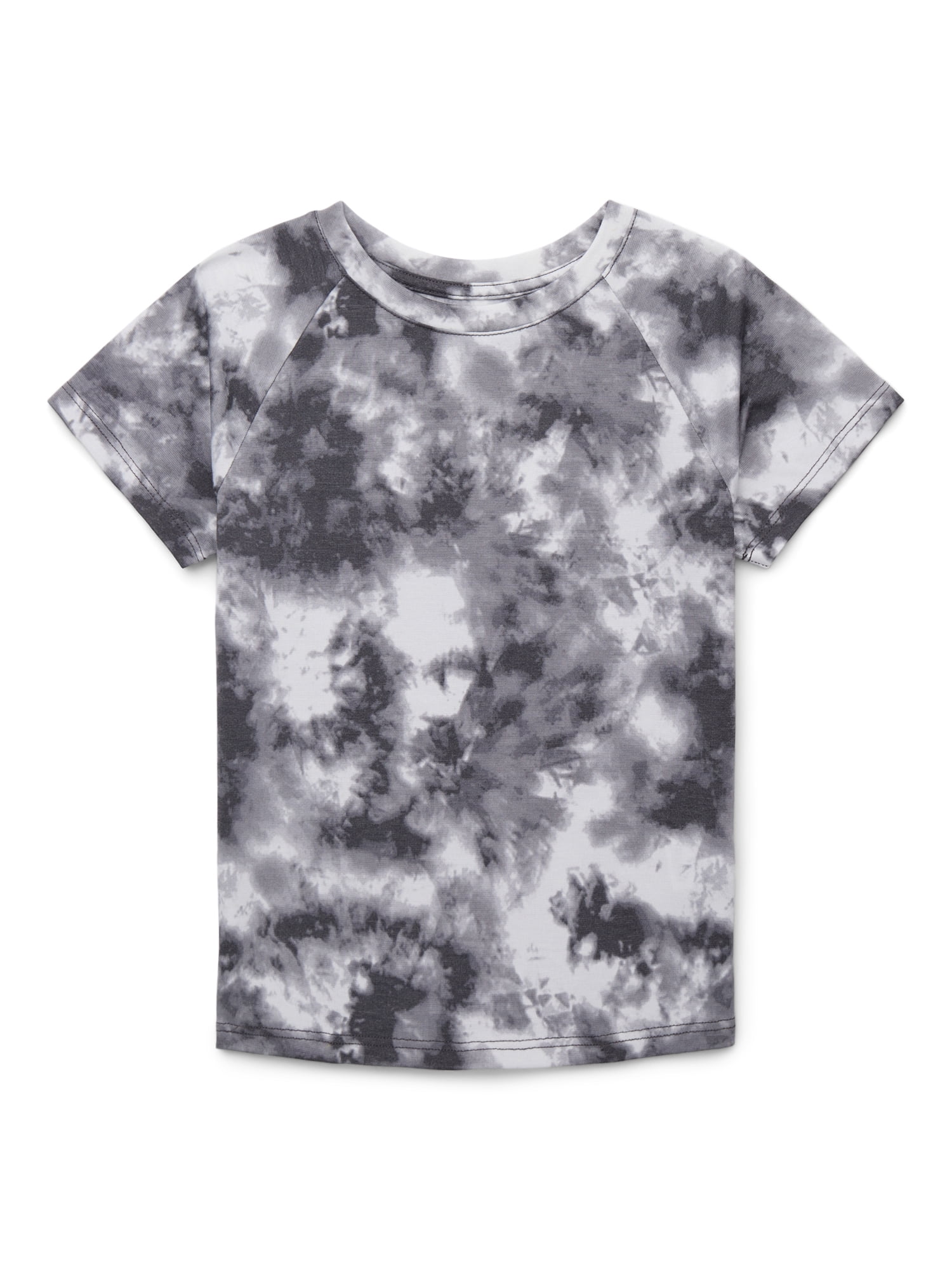 Athletic Works Girls Active Tee with Short Sleeves, Sizes 4-18 & Plus