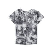 ATHLETIC WORKS Girls Active Tee with Short Sleeves, Sizes 4-18 & Plus