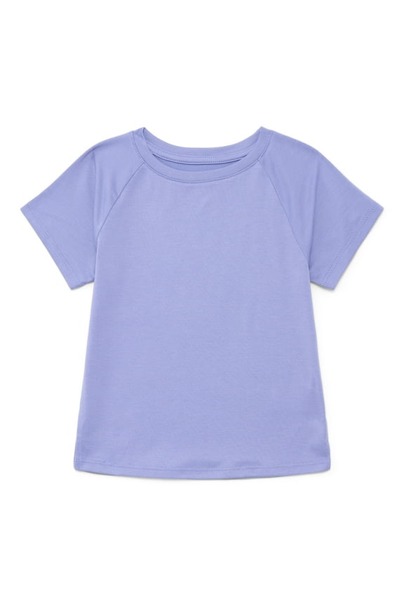 Girl's Active Short Sleeve Tee, Sizes 4-18 & Plus