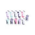 thumbnail image 1 of Athletic Works Girls Ankle Socks, 11-Pack, Sizes S-L, 1 of 5