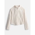 thumbnail image 1 of Athletic Works Girls ButterCore Full Zip Jacket, Sizes 4-18, 1 of 4
