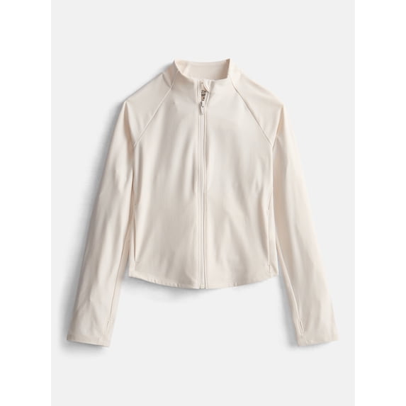 Athletic Works Girls ButterCore Full Zip Jacket, Sizes 4-18