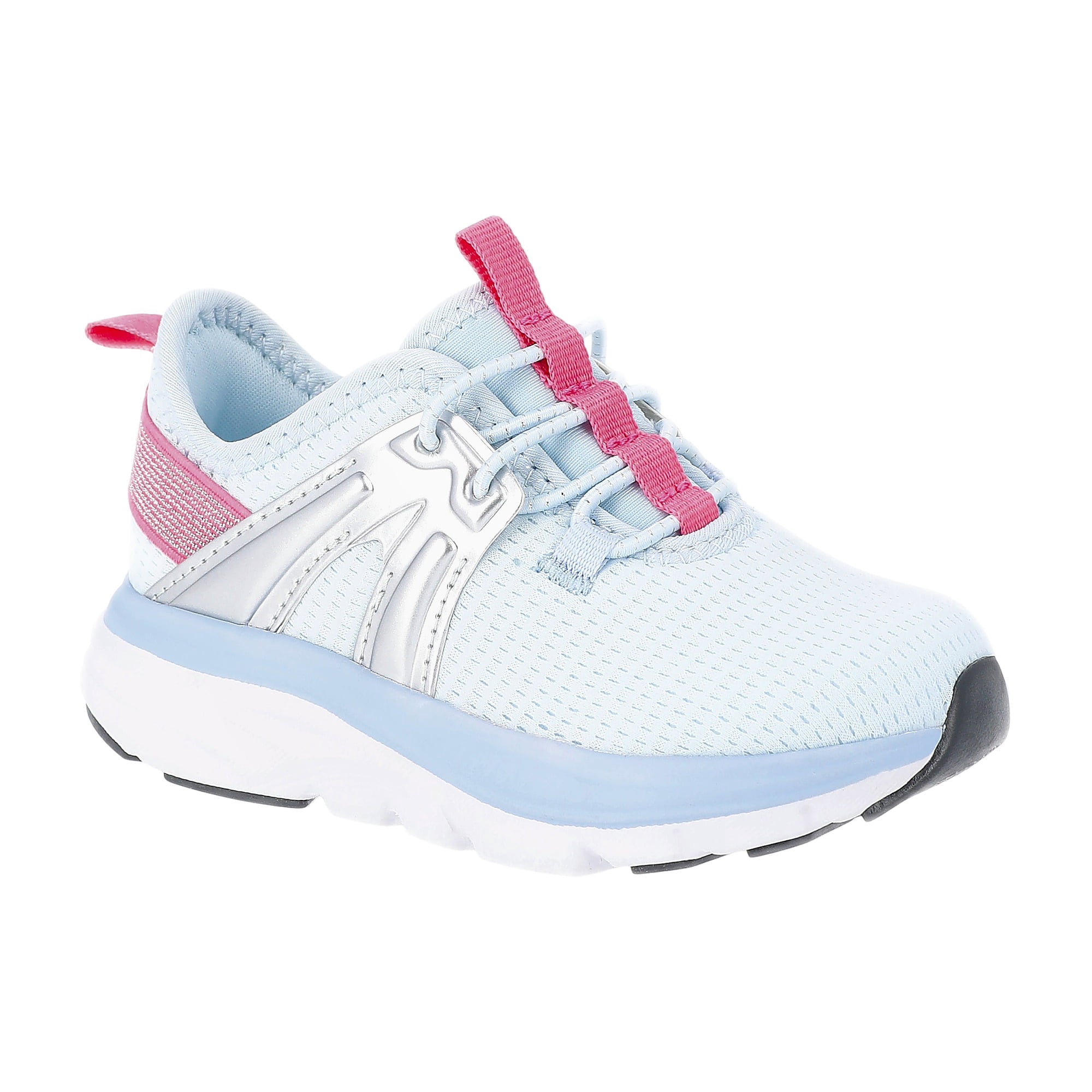 Athletic Works Girls Cage Knit Slip On Sneakers