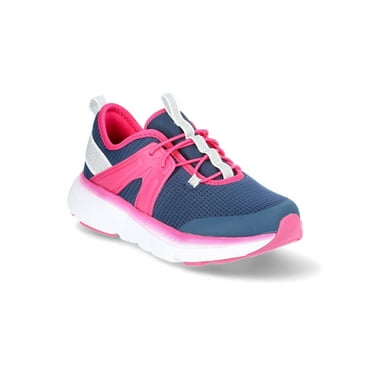 Athletic Works Girls Cage Knit Slip On Sneakers