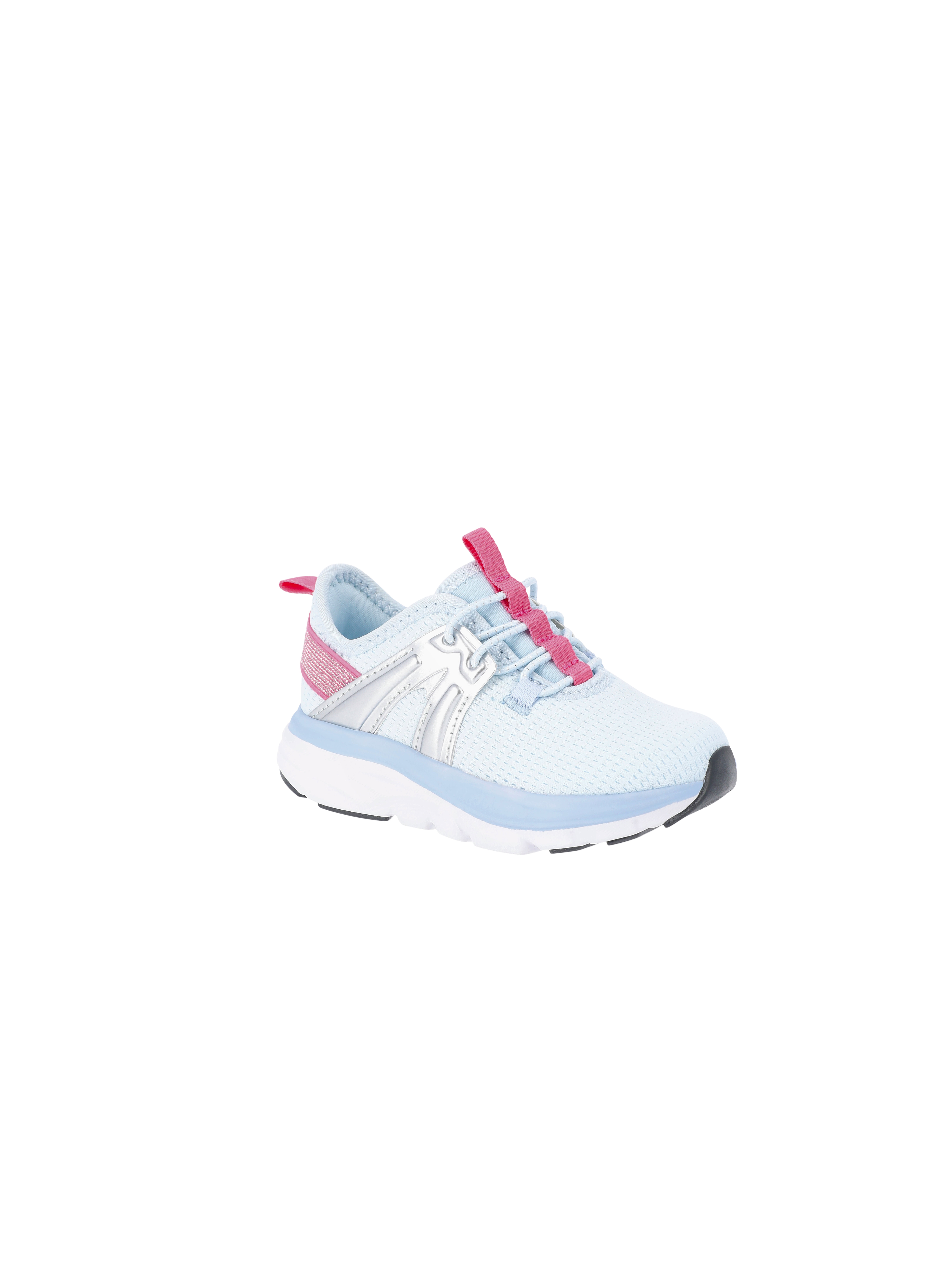 Athletic Works Girls Cage Knit Slip On Sneakers