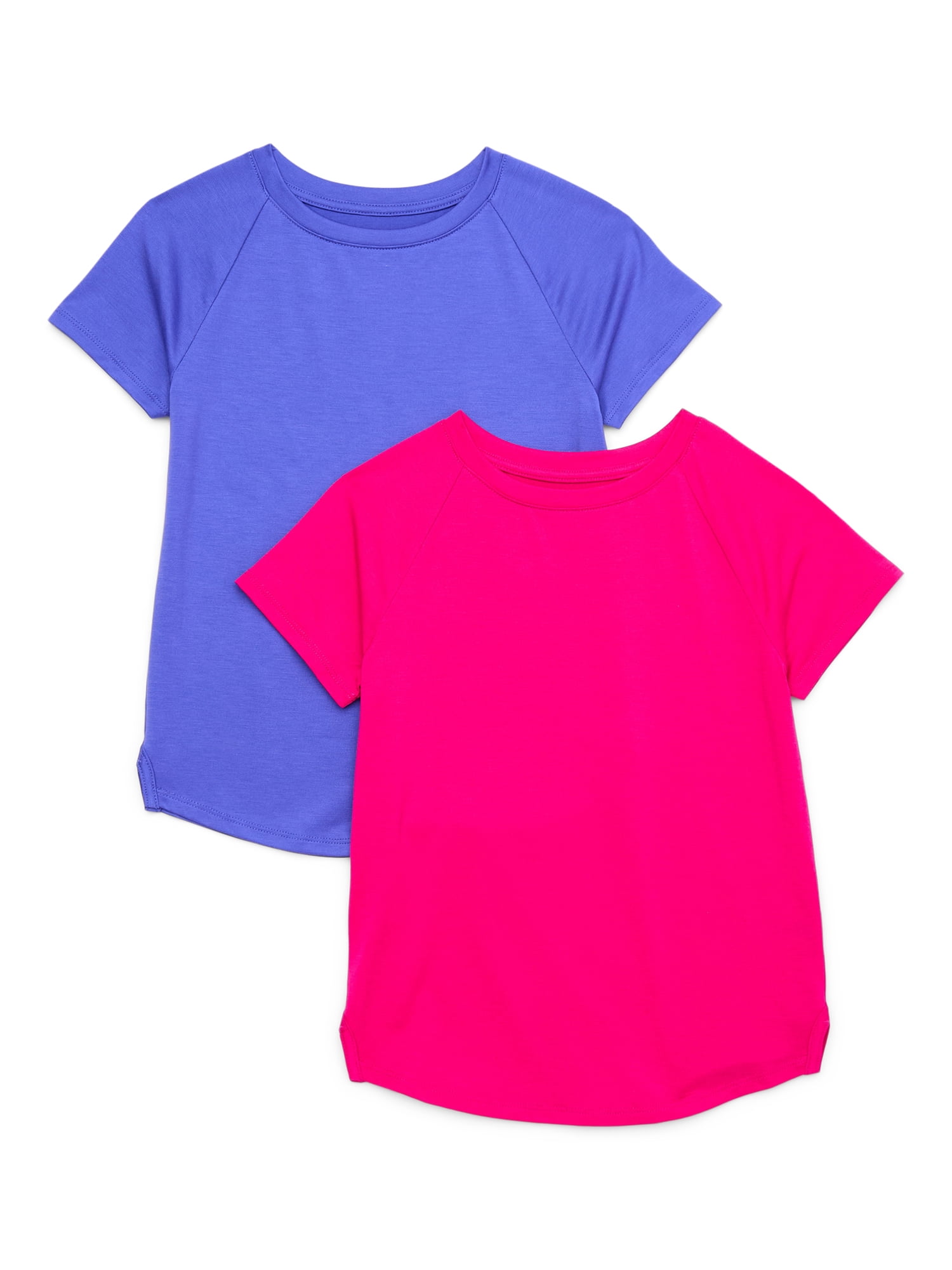 Girl's Kids Bundle 4 T-Shirt/Skirt/Skinny factory Pant Crew Neck Pink/Blue/Black/White 4