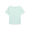 thumbnail image 1 of Athletic Works Girls Cutout Tee, Sizes 4-18, 1 of 3
