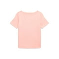 thumbnail image 1 of Athletic Works Girls's Cutout T-Shirt, Sizes 4-18, 1 of 3